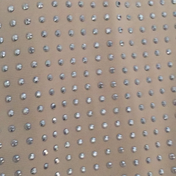 Tan dress with studs - Picture 3 of 5